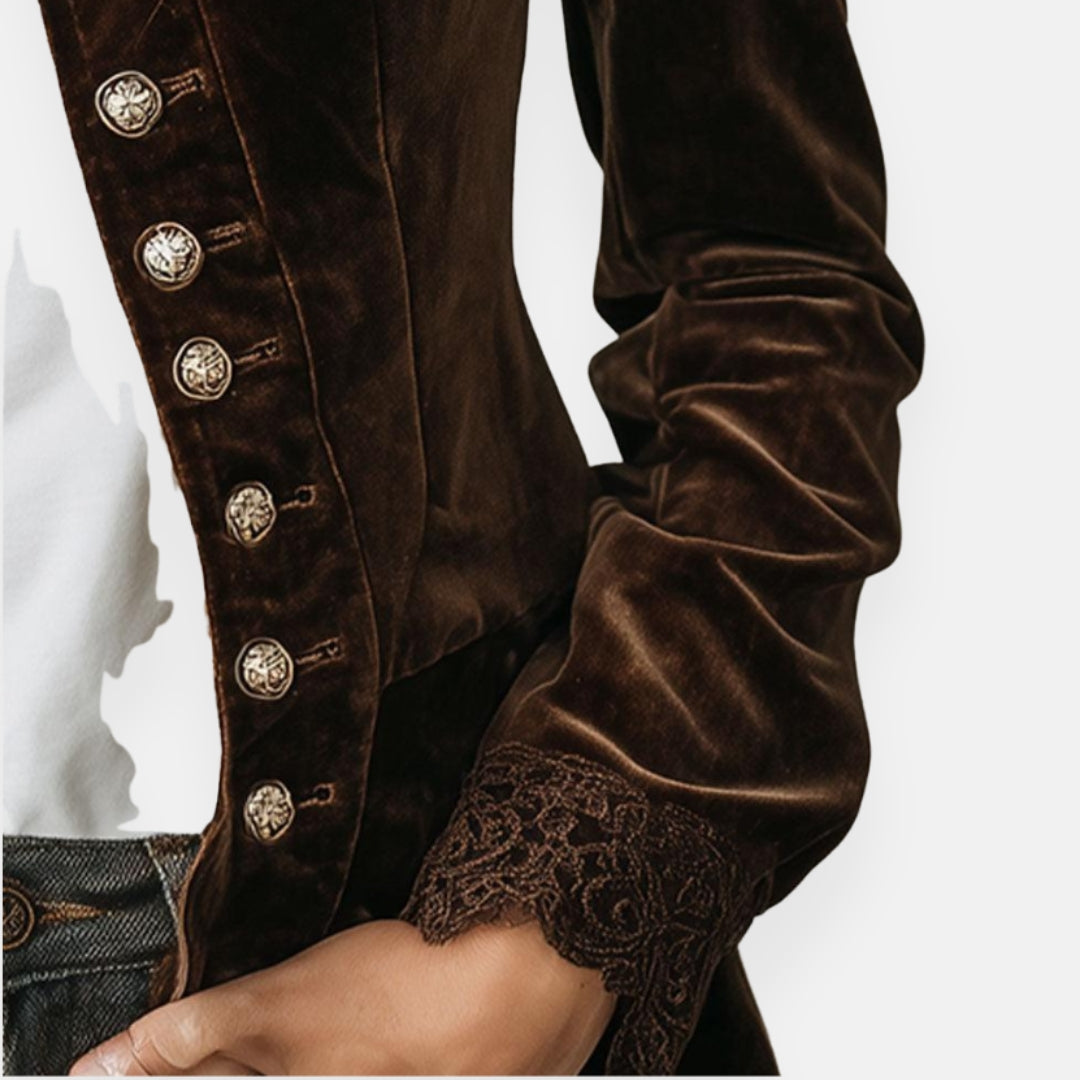 Nolwennia | Veste à boutons décoratifs
