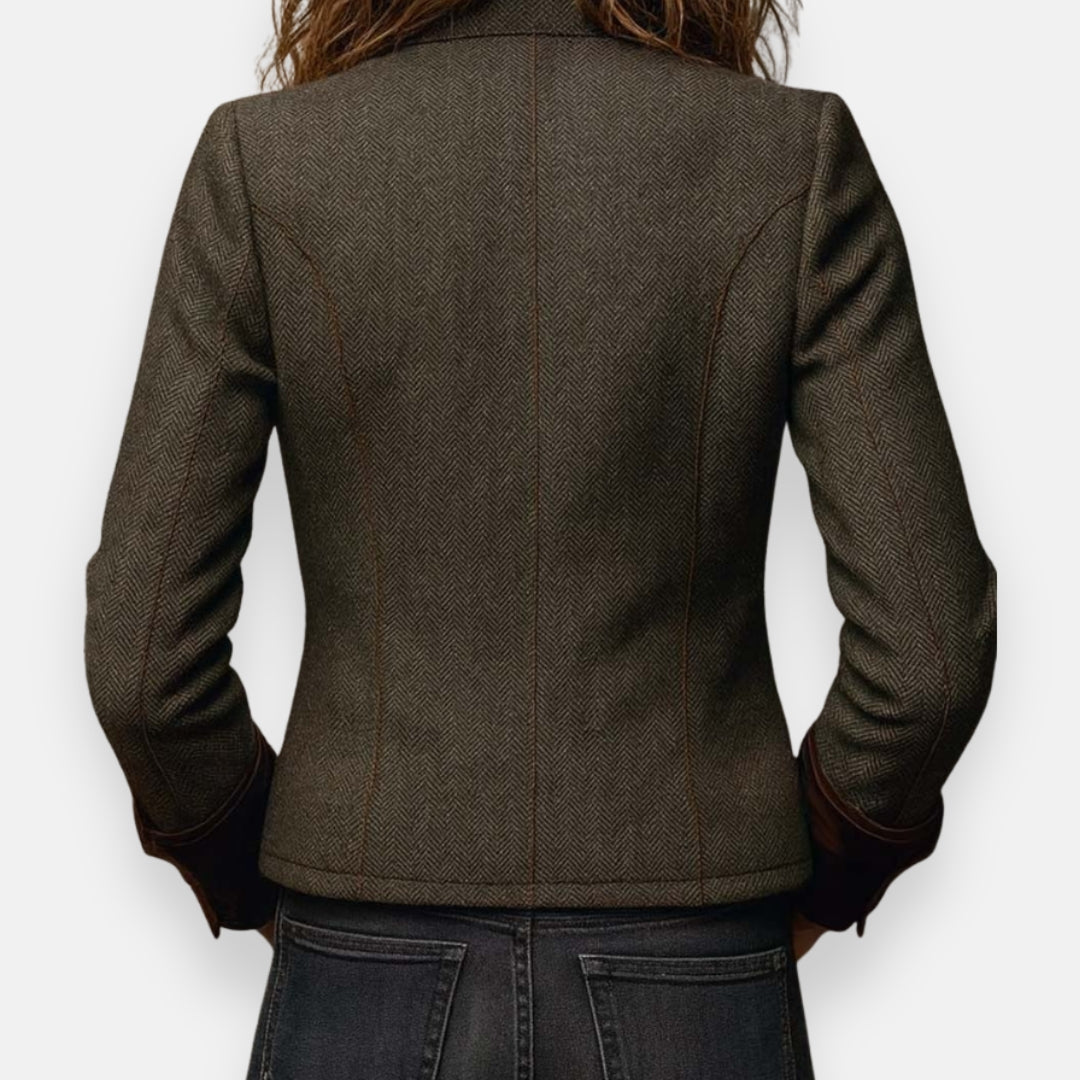 Dianeli | Veste élégante avec détails en velours